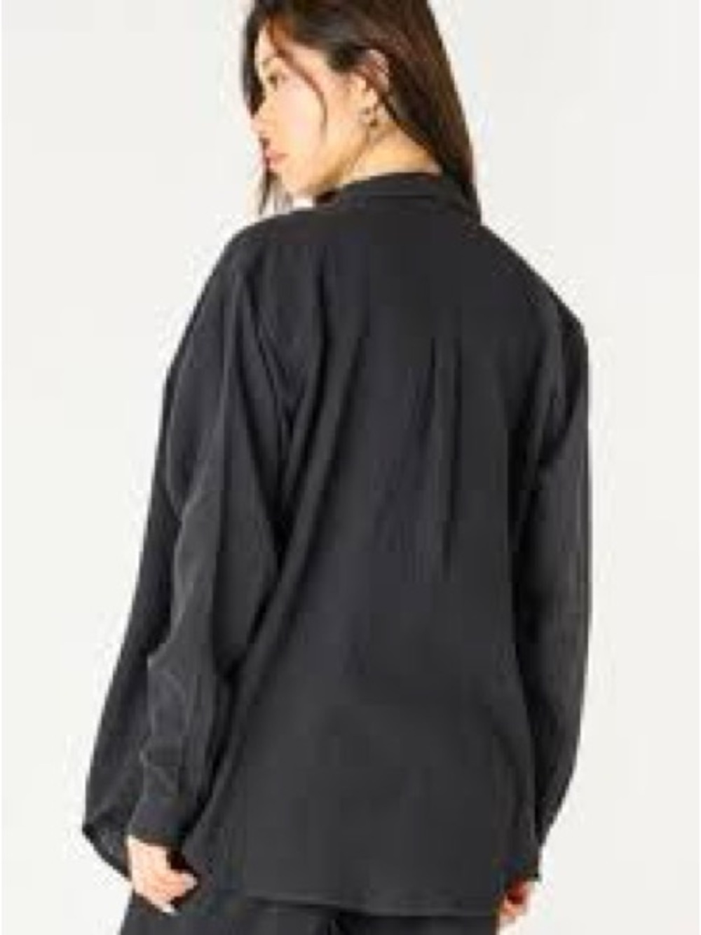 DEX Black button up